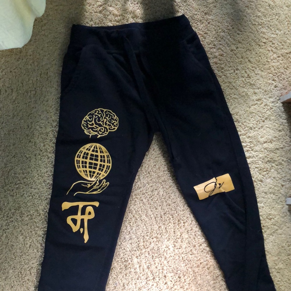 Black Jake Paul Brain joggers